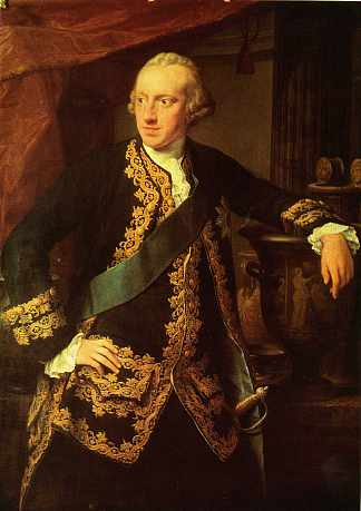 不伦瑞克-沃尔芬比特尔公爵查尔斯·威廉·费迪南德的肖像 Portrait of Charles William Ferdinand, Duke of Brunswick-Wolfenbüttel (1767)，蓬佩奥·巴托尼