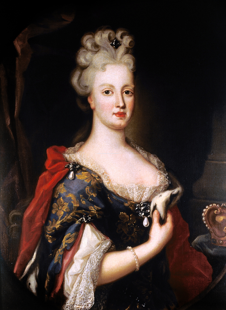 来自奥地利的玛丽亚·安娜肖像 Portrait of Maria Anna from Austria，蓬佩奥·巴托尼