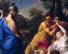 处于十字路口的大力士 Hercule À La Croisée Des Chemins (c.1765),蓬佩奥·巴托尼