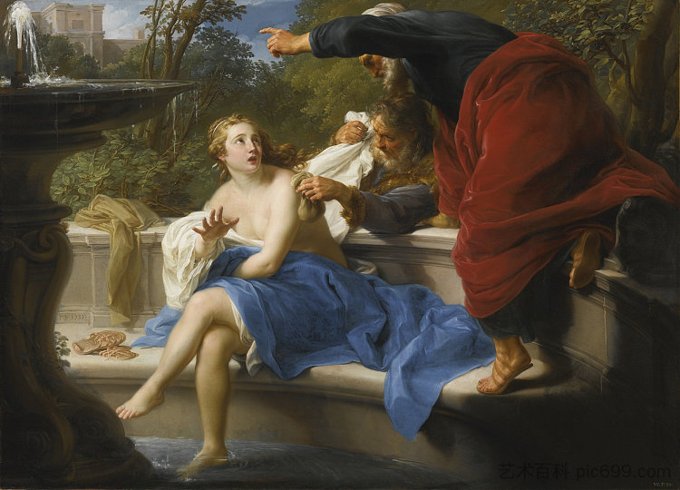 苏珊娜和长老 Susanna and the Elders (1751),蓬佩奥·巴托尼