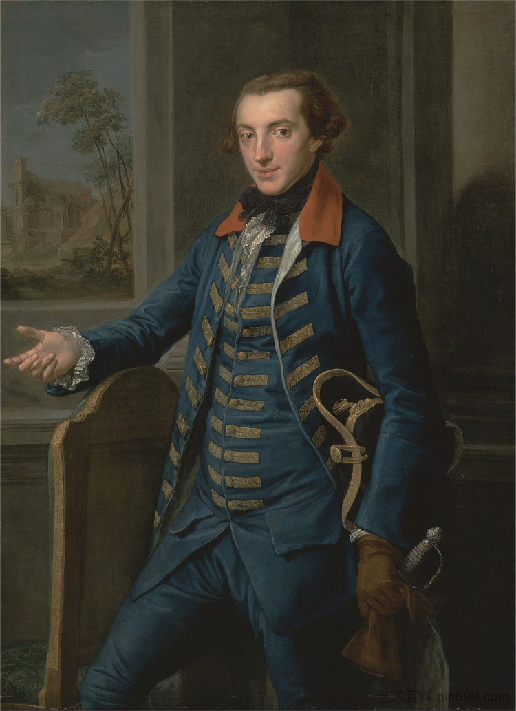 威廉·韦德尔 William Weddell (c.1766)，蓬佩奥·巴托尼