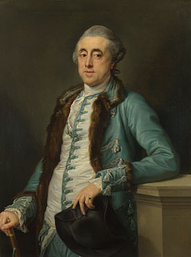 班克斯费的约翰·斯科特的肖像 Portrait of John Scott of Banks Fee (1774)，蓬佩奥·巴托尼