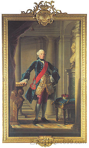 符腾堡公爵卡尔·欧根 Herzog Carl Eugen Von Württemberg (1753)，蓬佩奥·巴托尼