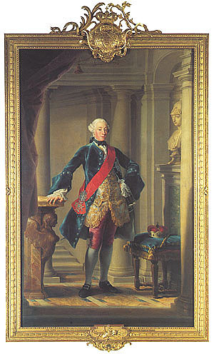 符腾堡公爵卡尔·欧根 Herzog Carl Eugen Von Württemberg (1753)，蓬佩奥·巴托尼