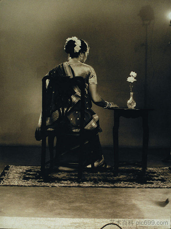 印度教妇女的肖像 Portrait of a Hindoo Woman (2000 - 2003)，普什帕马拉·