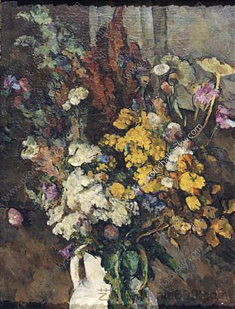 秋季花束 Autumn bouquet (1919)，孔科洛夫茨基