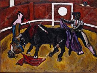 斗牛 Bullfight (1910)，孔科洛夫茨基