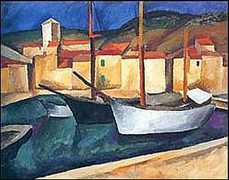 黑 醋栗。船舶。 Cassis. Ships. (1913)，孔科洛夫茨基