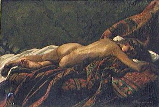 女性裸体 Female nude，孔科洛夫茨基