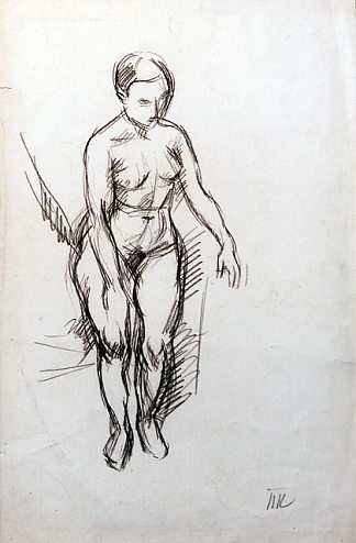 女性裸体 Female nude，孔科洛夫茨基