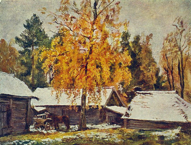 第一场雪 First Snow (1940)，孔科洛夫茨基