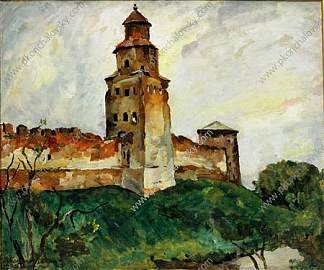 诺夫哥罗德。库奎塔。 Novgorod. Kukui Tower. (1928)，孔科洛夫茨基