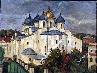 诺夫哥罗德。索菲亚。 Novgorod. Sophia. (1925)，孔科洛夫茨基