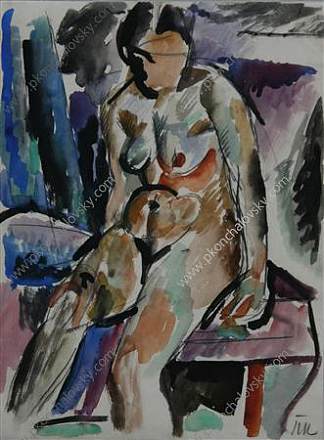 裸 Nude (1916)，孔科洛夫茨基