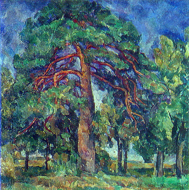 松树 Pine tree (1920)，孔科洛夫茨基