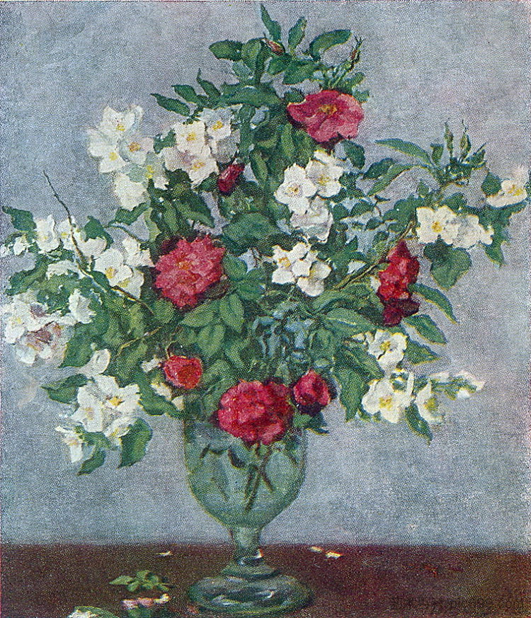 玫瑰果和茉莉花 Rosehip and Jasmine (1952)，孔科洛夫茨基