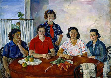 西班牙女子 Spanish women (1937)，孔科洛夫茨基