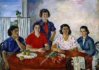 西班牙女子 Spanish women (1937)，孔科洛夫茨基