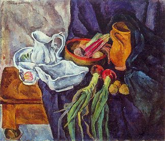 静物画 Still life (1920)，孔科洛夫茨基