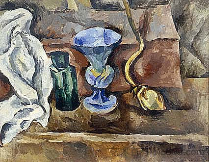 静物画。莲花。 Still Life. Lotus. (1917),孔科洛夫茨基