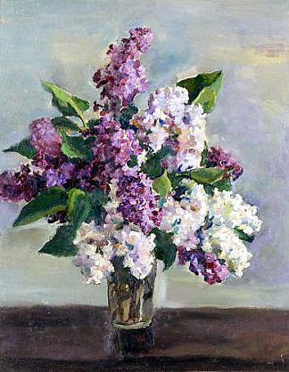 静物与丁香 Still Life with Lilac，孔科洛夫茨基