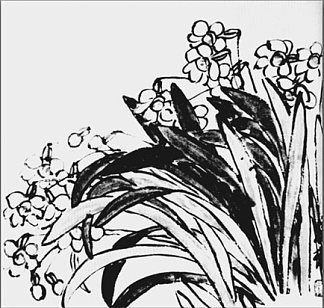 水仙花 Daffodils (1925)，齐白石