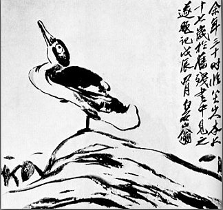 鸭 Duck (1892)，齐白石