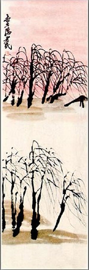 柳树 Willows (1930)，齐白石