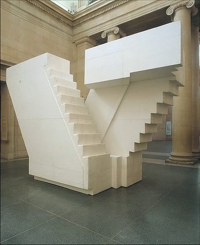 无题（楼梯） Untitled (Stairs) (2001)，雷切尔·怀特里德