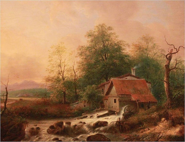 水磨坊 The Water Mill (1835)，拉登·萨利赫