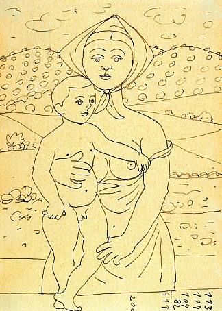 母性 Maternity，拉斐尔·萨巴莱塔