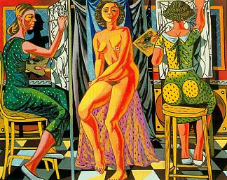 画家和模特 Painters and Model (1954)，拉斐尔·萨巴莱塔