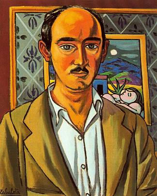 自画像 Self-portrait (1956)，拉斐尔·萨巴莱塔