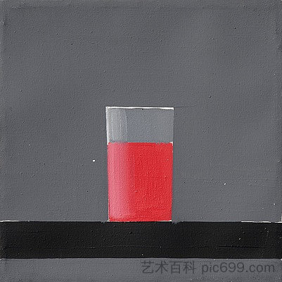 玻璃（来自公寓的绘画） Glass (from Paintings for an apartment) (2002)，拉法尔布约诺夫斯基