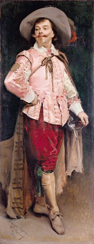 Constant Coquelin L’Aîné （1841 – 1909） 饰演 Don César De Bazan Constant Coquelin L’Aîné (1841 – 1909) as Don César De Bazan (1879)，雷蒙多·德·马达佐