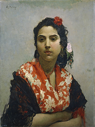 吉普赛女孩 Gipsy Girl (1872)，雷蒙多·德·马达佐