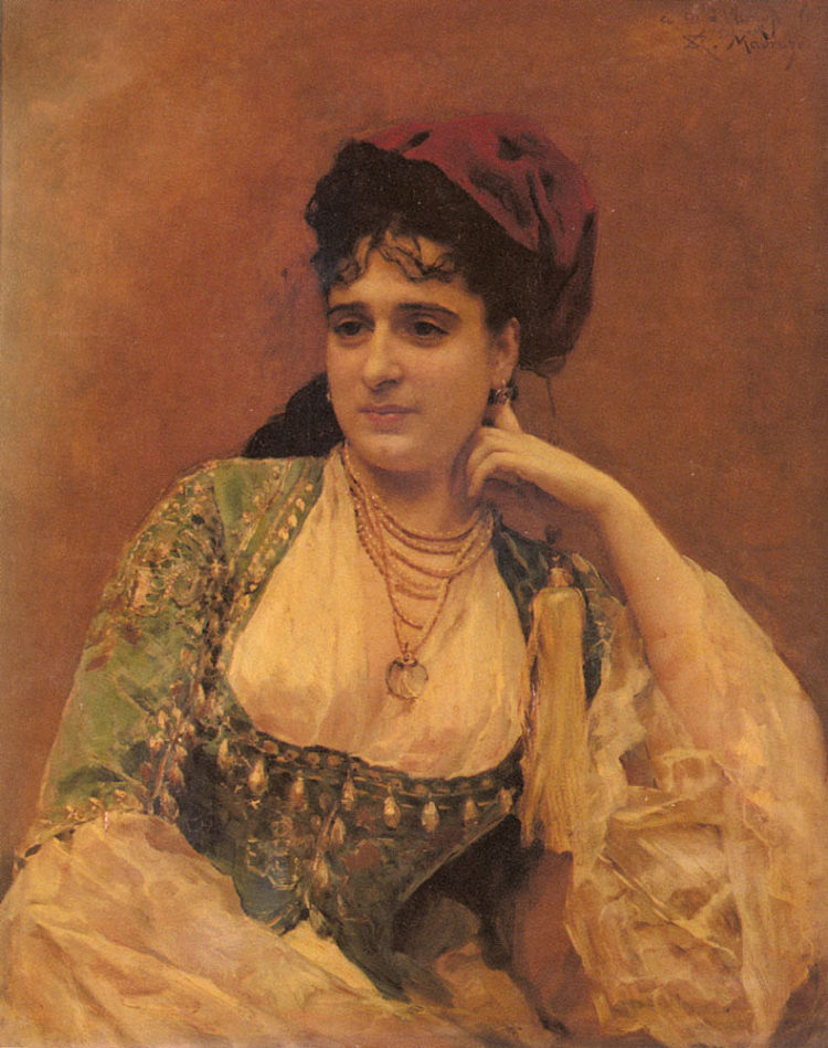 一位女士的肖像 Portrait of a Lady，雷蒙多·德·马达佐