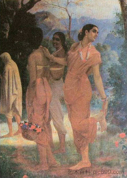 沙昆塔拉 Shakuntala (1898)，拉贾·拉维·瓦尔马