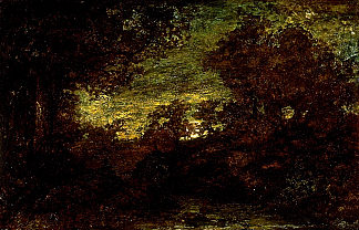 月出 Moonrise (1909)，拉尔夫·布莱克洛克