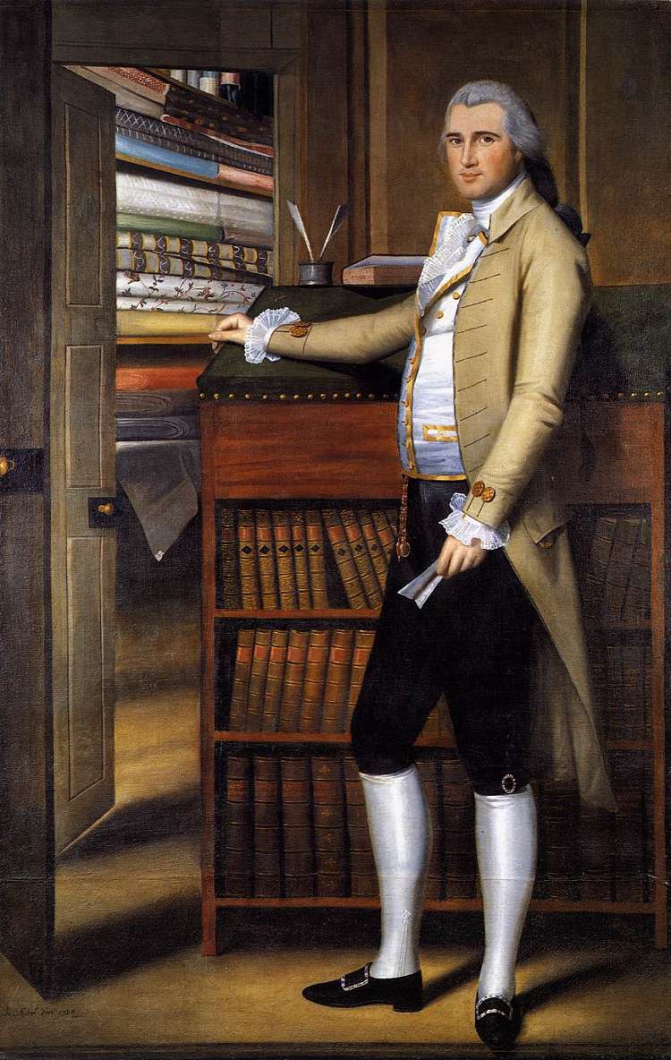 伯爵的以利亚·博德曼肖像 Earl's portrait of Elijah Boardman (1789)，拉尔夫·厄尔