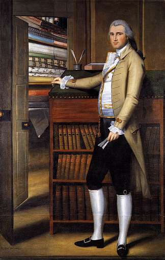 伯爵的以利亚·博德曼肖像 Earl’s portrait of Elijah Boardman (1789)，拉尔夫·厄尔