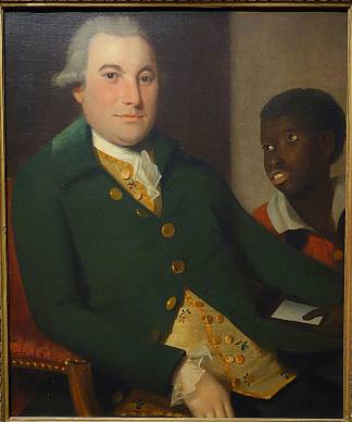 绅士与服务员 Gentleman with Attendant (1788)，拉尔夫·厄尔