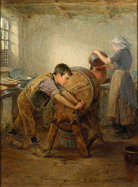 黄油搅拌器 The Butter Churn (1897)，拉尔夫·赫德利