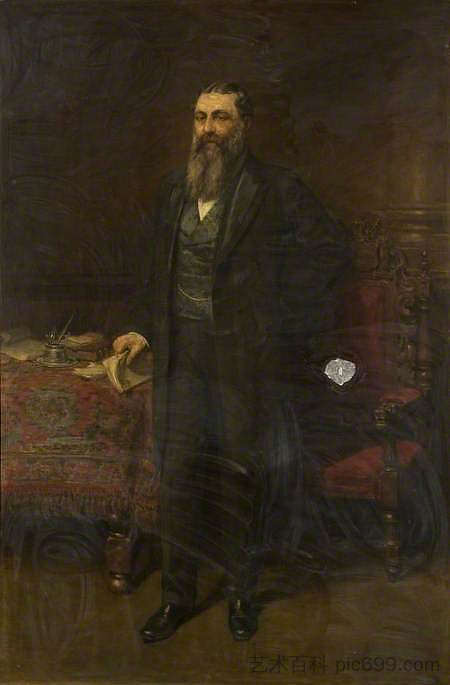 市议员约翰·波茨·沃德尔，市长 Alderman John Potts Wardle, Mayor (1906)，拉尔夫·赫德利