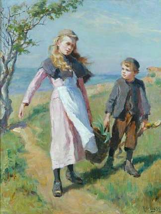 微风习习的日子 Breezy Day (1895)，拉尔夫·赫德利
