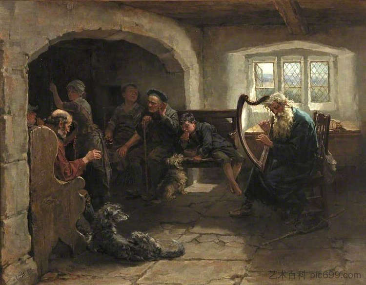 最后的吟游诗人 Lay of the Last Minstrel (1890)，拉尔夫·赫德利
