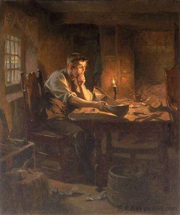 救生艇的发明 The Invention of the Lifeboat (1896)，拉尔夫·赫德利