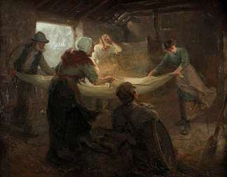 风选板 The Winnowing Sheet (1898)，拉尔夫·赫德利