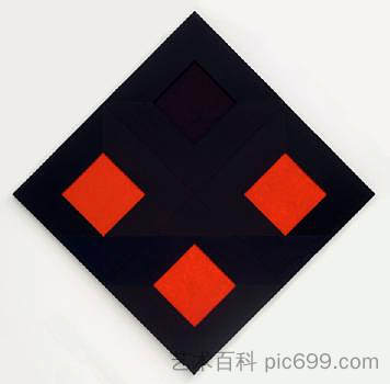 黑色绘画 Black Painting (1964)，拉尔夫霍特