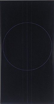 黑色绘画，靛蓝紫罗兰六世 Black Painting, Indigo Violet VI (1969)，拉尔夫霍特